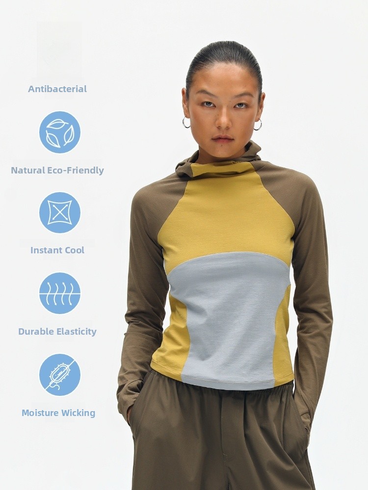 Oneup Slim Fit Long Sleeve Hoo - Yoga Fitness Qc のレビューと価格