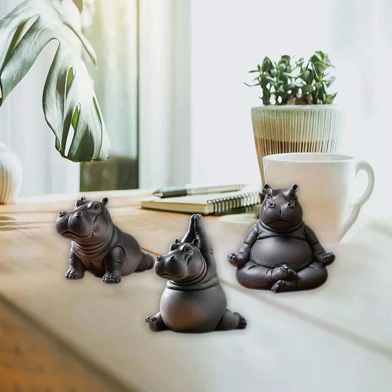 Handcrafted Yoga Master Hippo  - Yoga Fitness Model のレビューと価格
