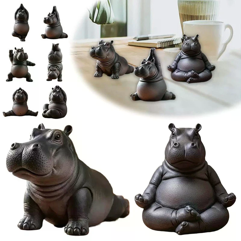 Handcrafted Yoga Master Hippo  - Yoga Fitness Model のレビューと価格