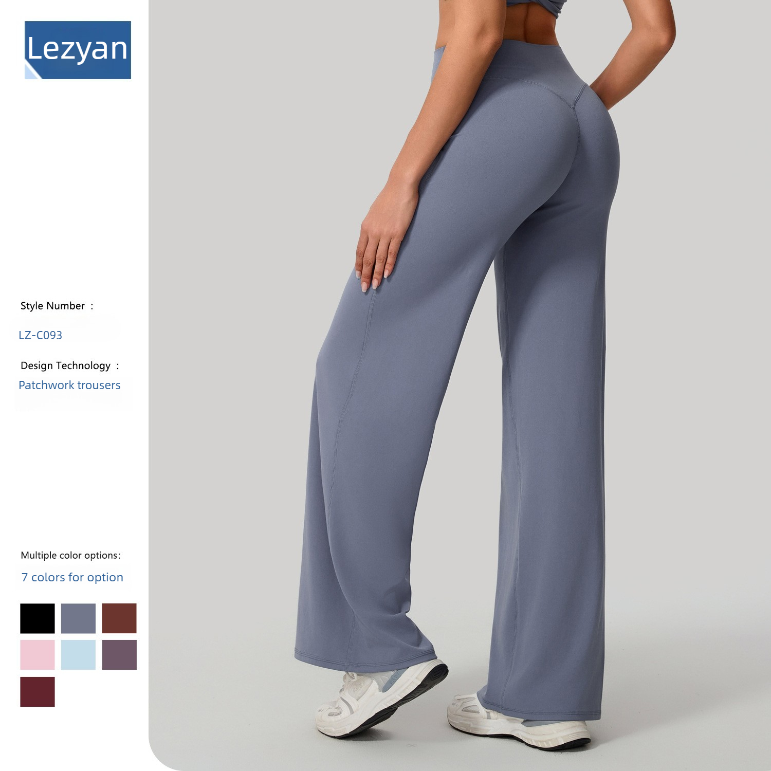 Lezyan Loose Soft Yoga Wide Le - Yoga Fitness Leggings のレビューと価格