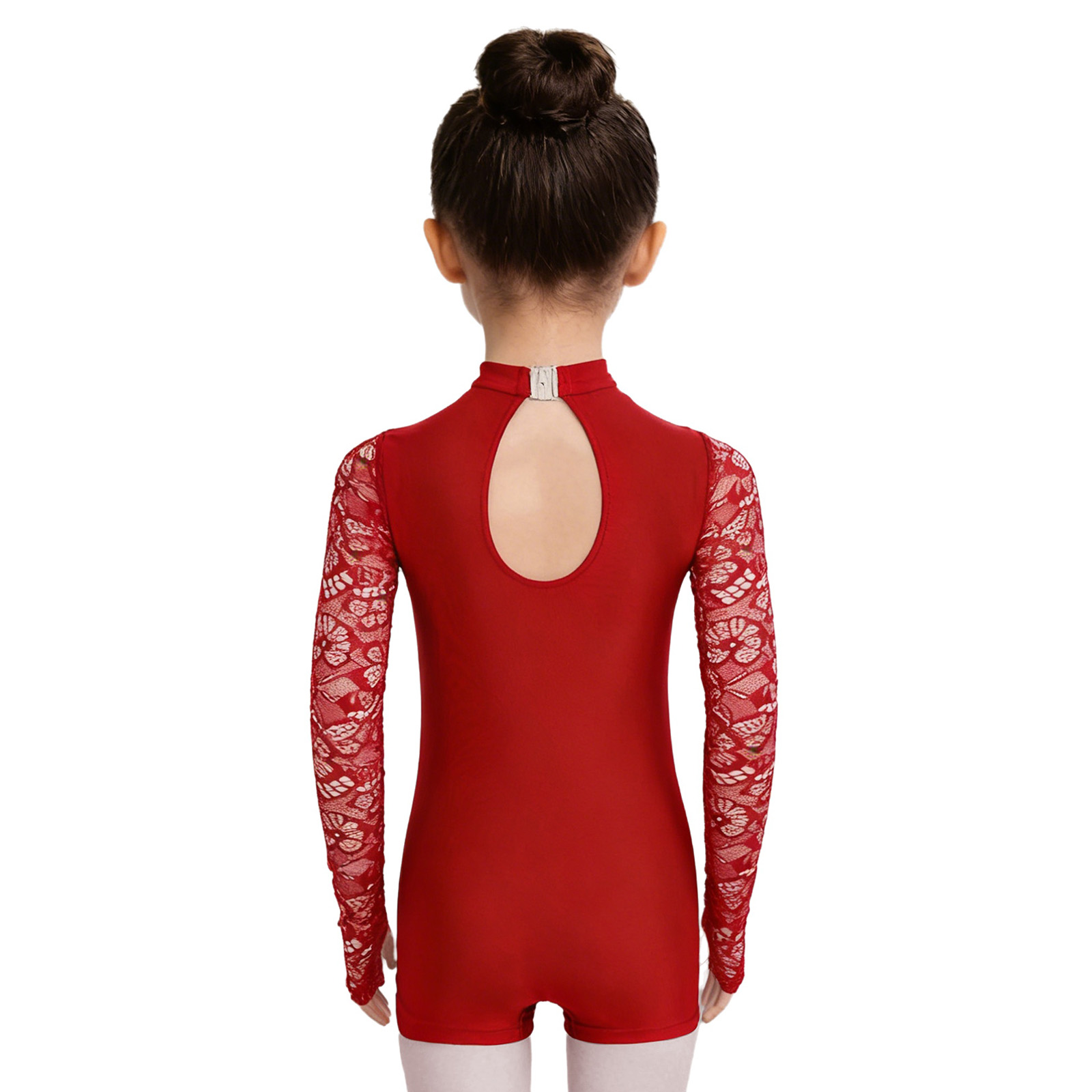 Kids Girls Floral Lace Ballet  - Yoga Fitness Model のレビューと価格